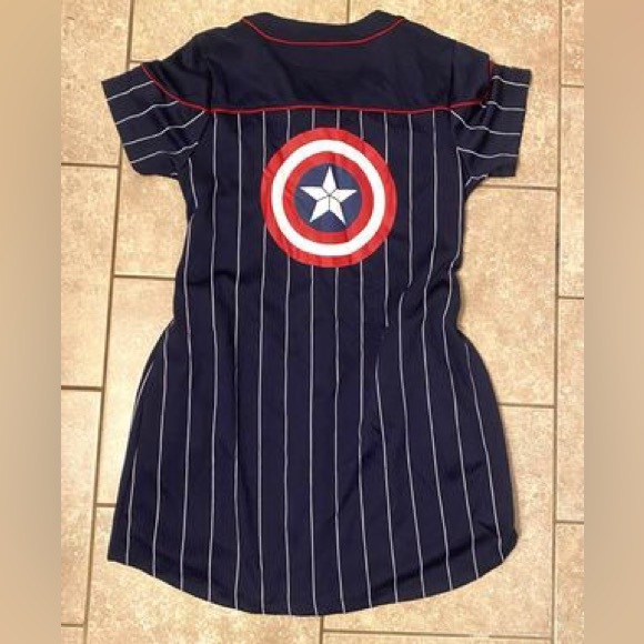 Captain America jersey/ dress - Picture 2 of 3
